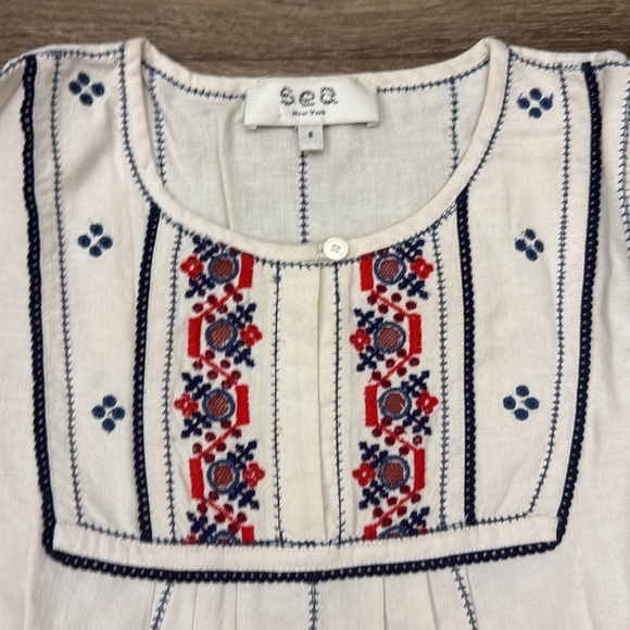 Sea Embroidered Top - Picture 3 of 5